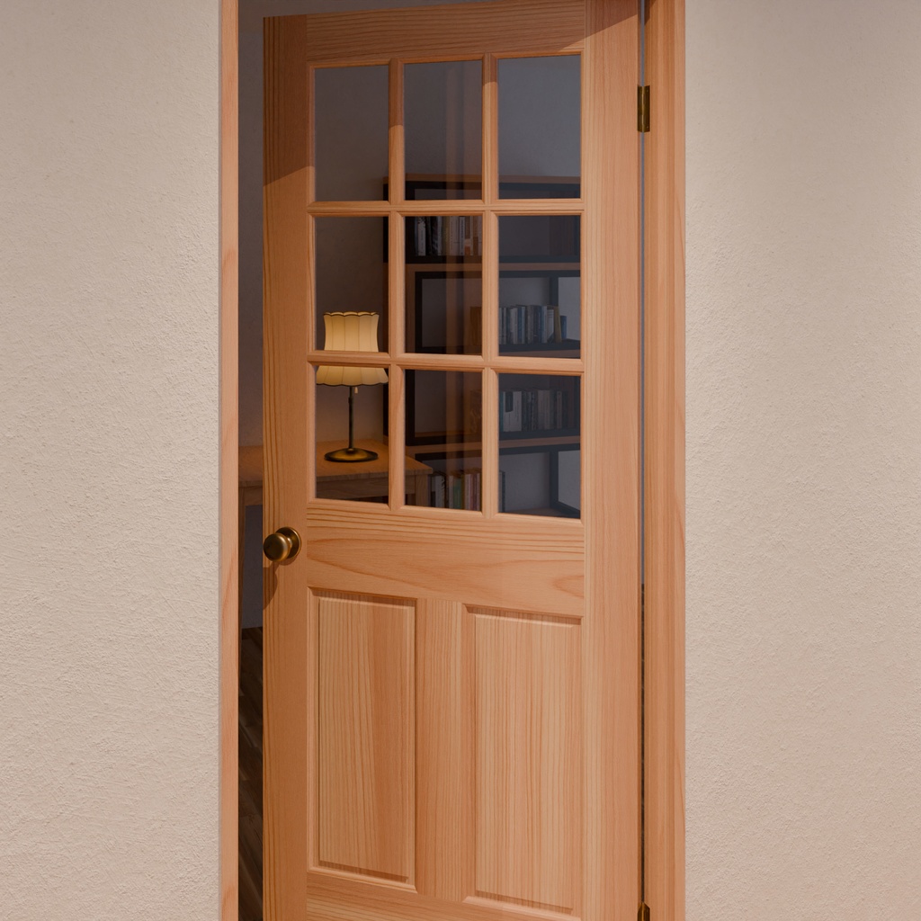 アンティークなドア【3Dモデル】Antique Door