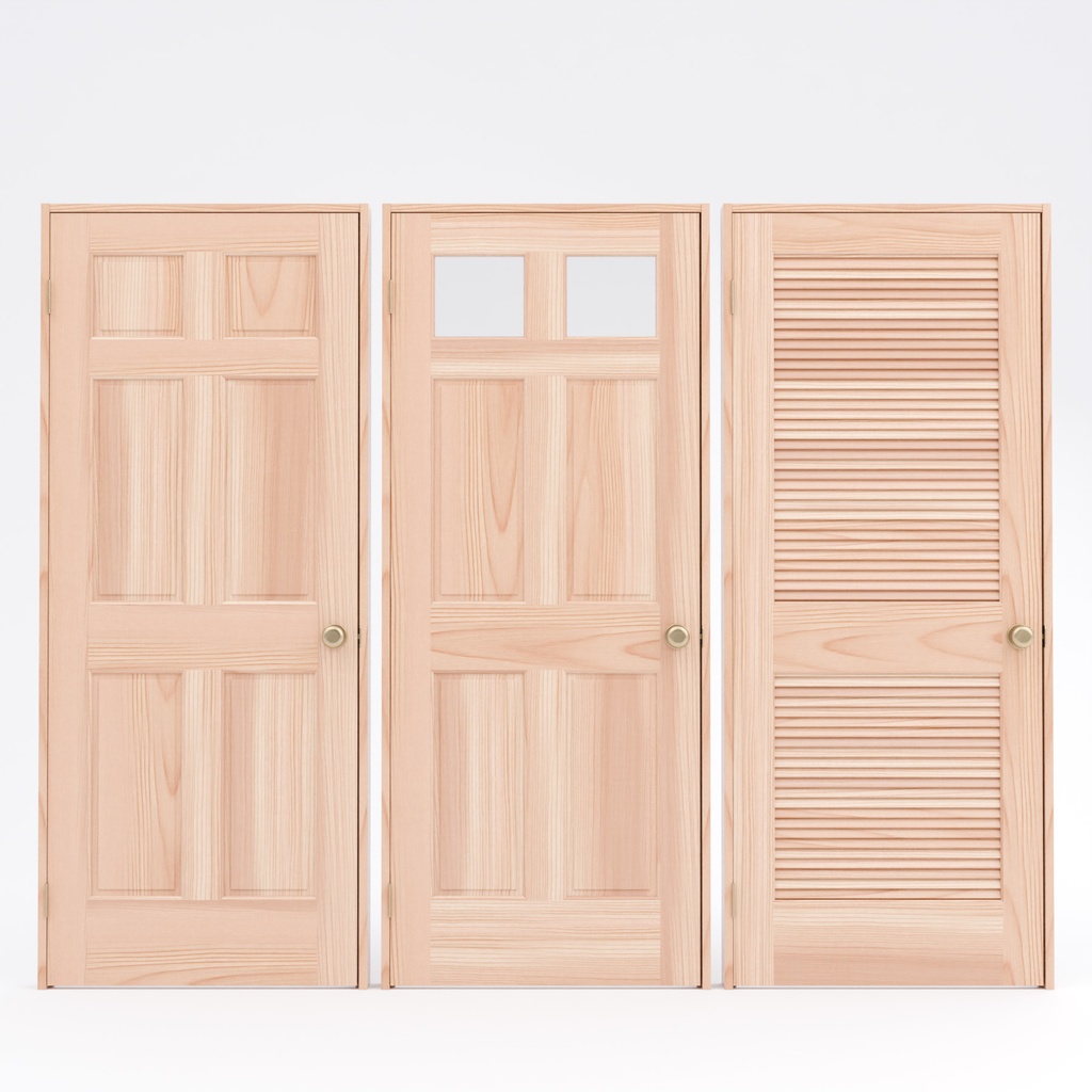 アンティークなドア【3Dモデル】Antique Door