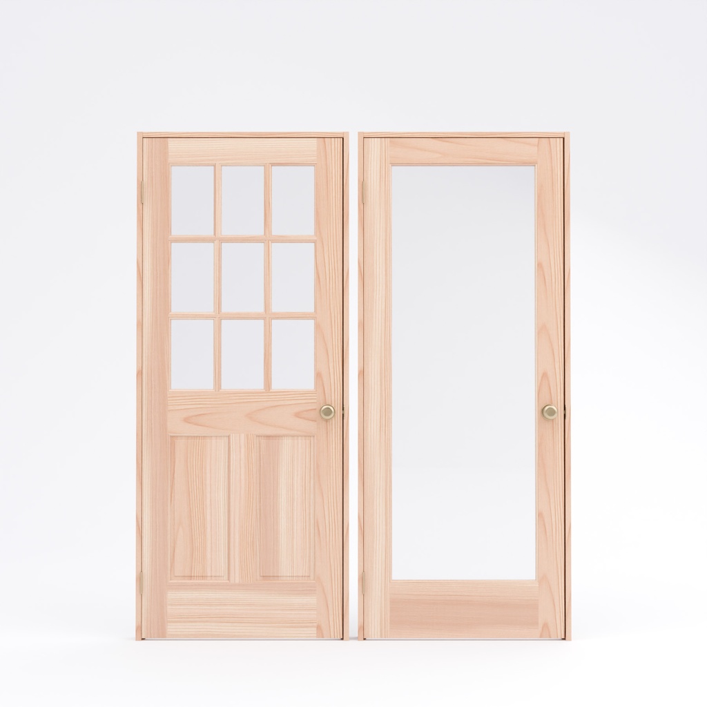 アンティークなドア【3Dモデル】Antique Door