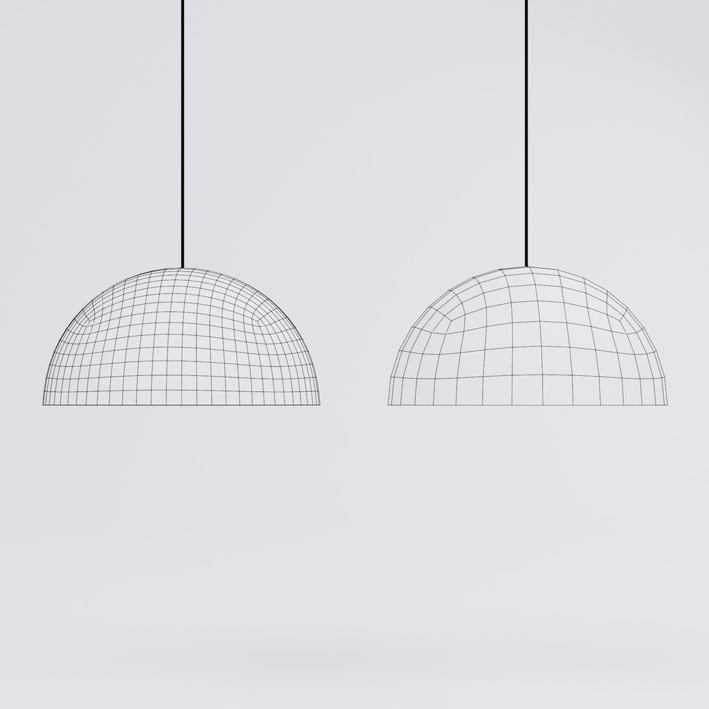 モダンなペンダントライト【3Dモデル】Modern Pendant Light