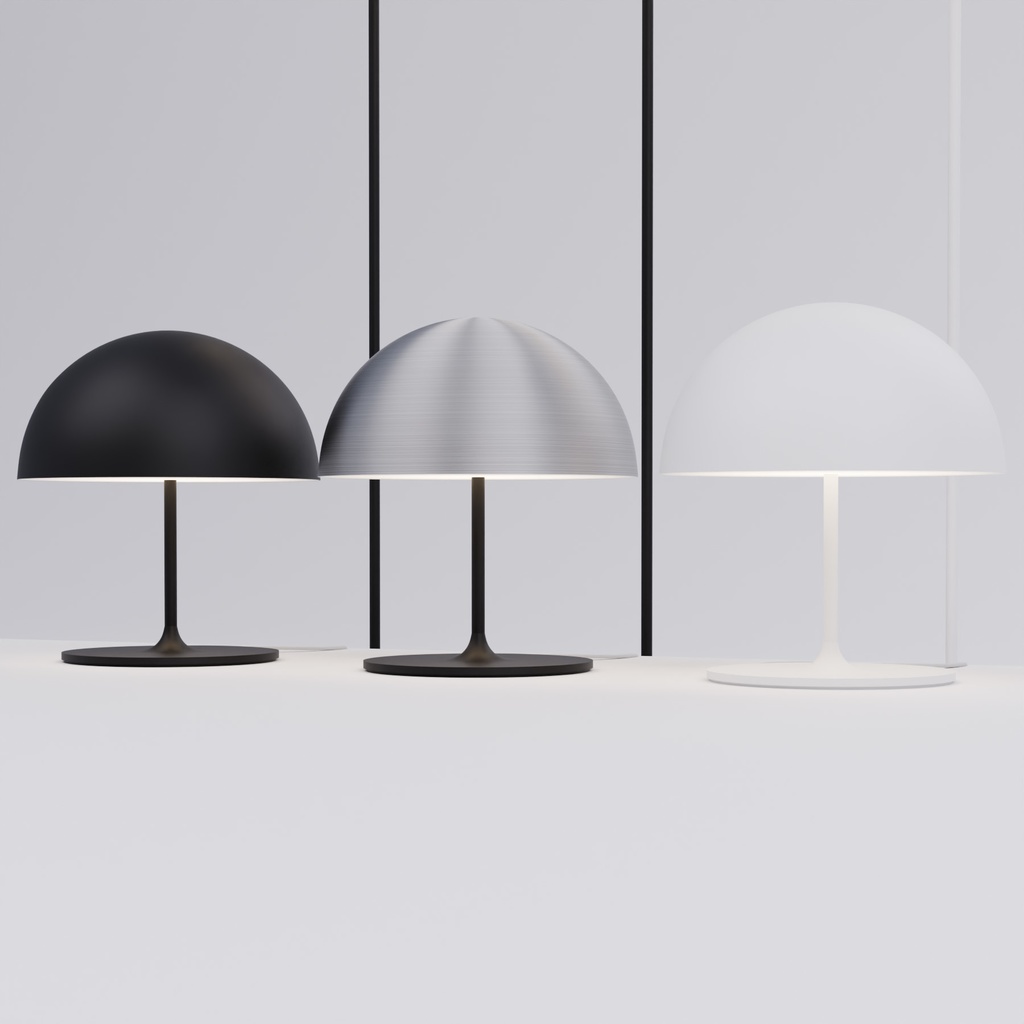 モダンなテーブルランプとフロアライト【3Dモデル】Modern Table Lamp & Floor Lamp