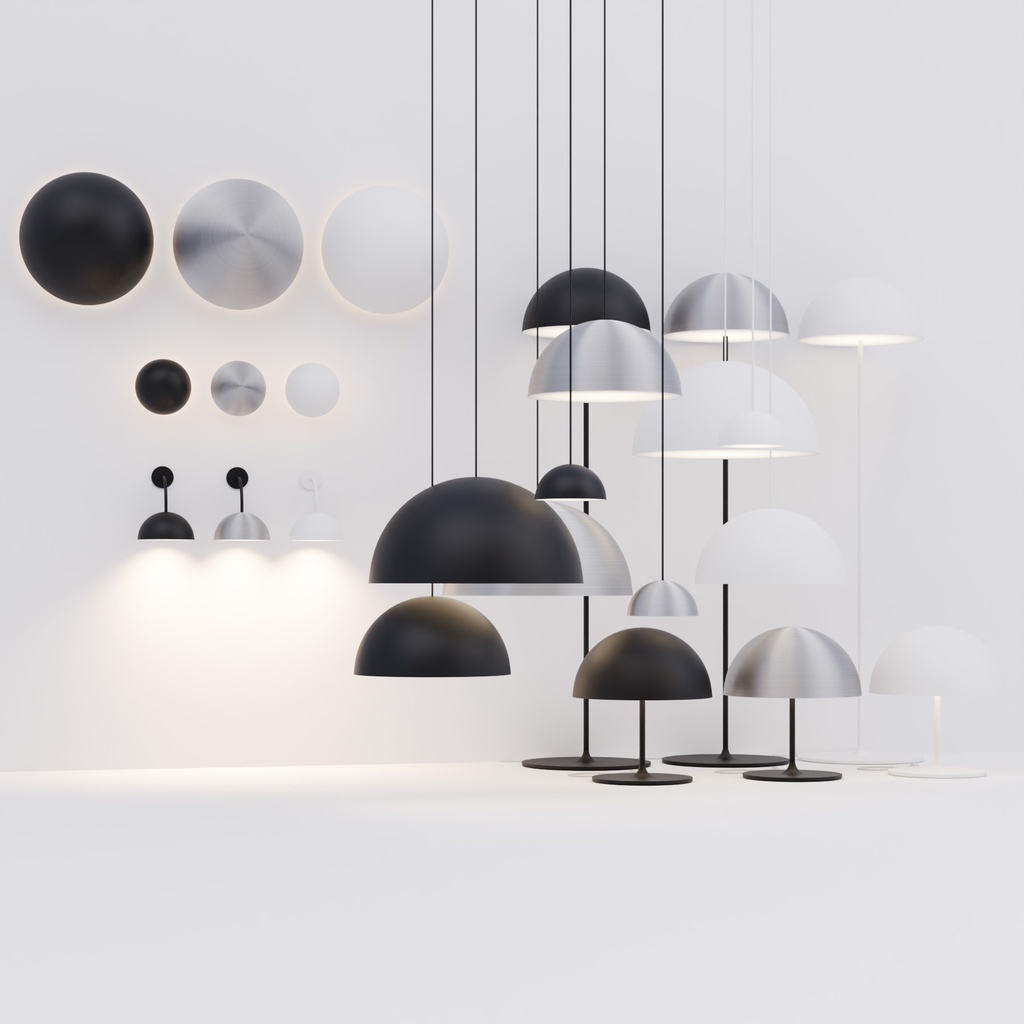 モダンな照明セット【3Dモデル】Modern Lighting Set