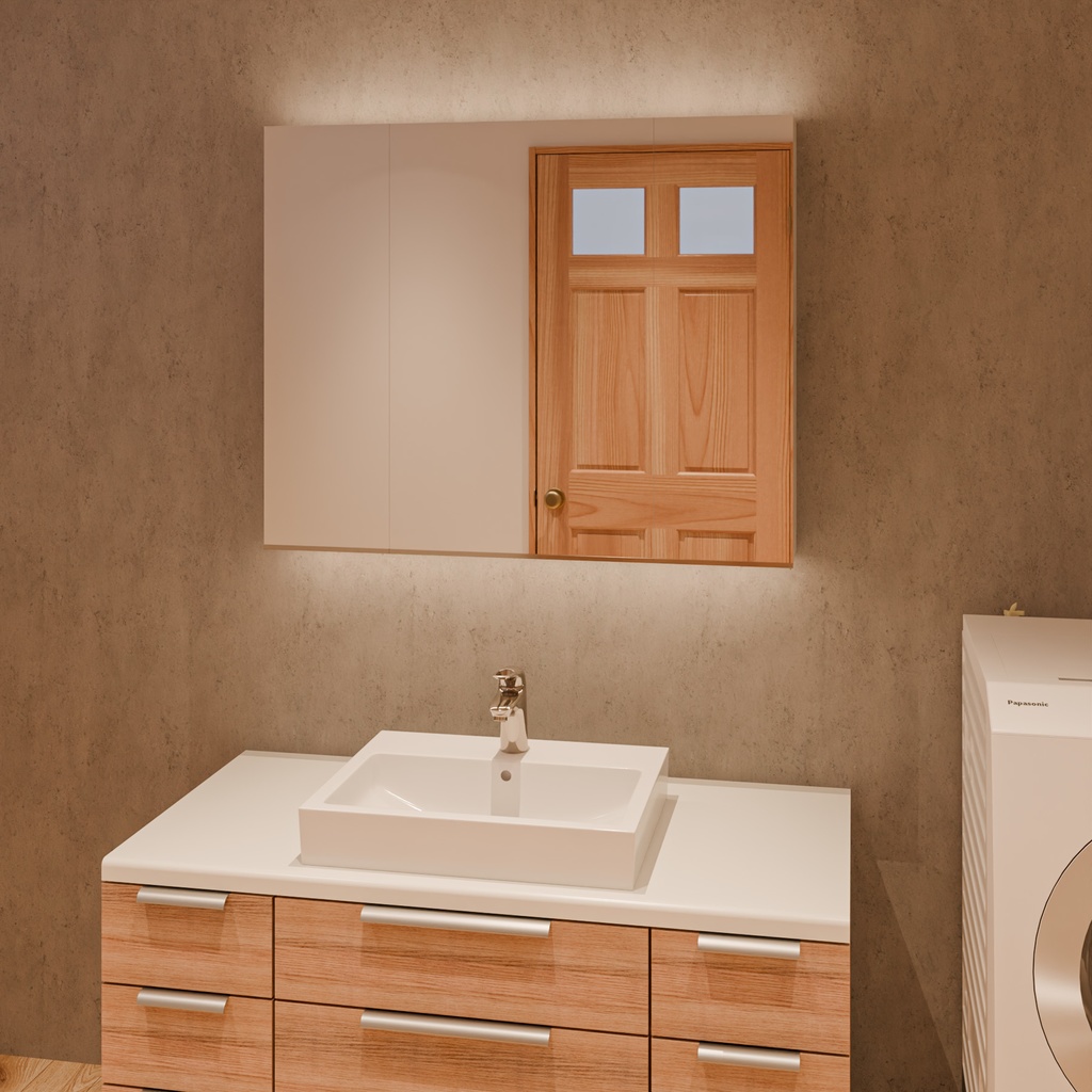 洗面セット【3Dモデル】Bathroom Vanity Set