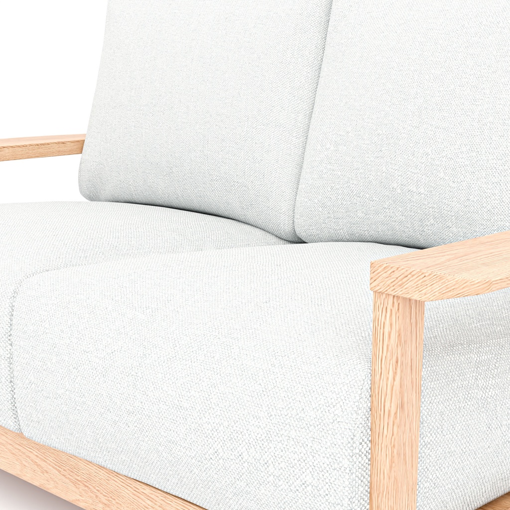 シンプルなソファー【3Dモデル】Simple Wooden Frame Sofa