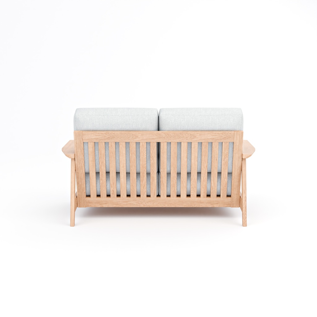 シンプルなソファー【3Dモデル】Simple Wooden Frame Sofa