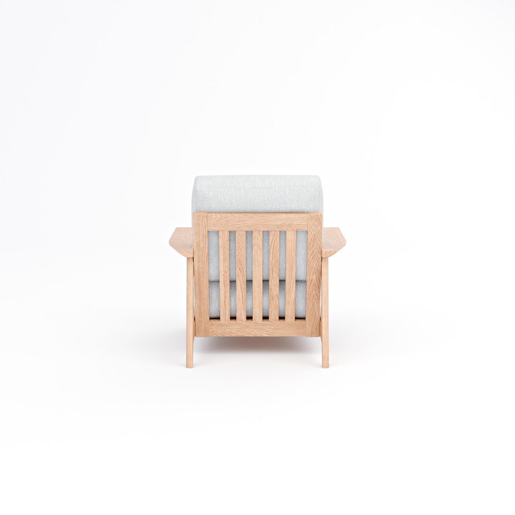 シンプルなソファー【3Dモデル】Simple Wooden Frame Sofa