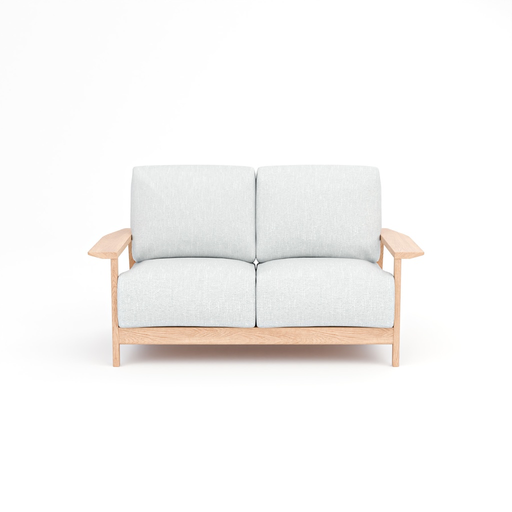 シンプルなソファー【3Dモデル】Simple Wooden Frame Sofa