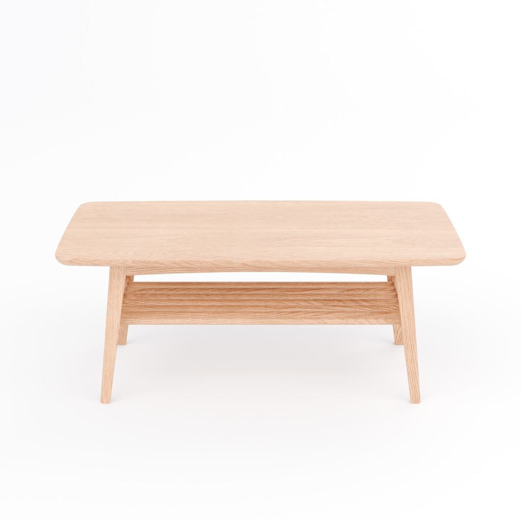 ローテーブルとカーペット【3Dモデル】Coffee Table & Rug Set