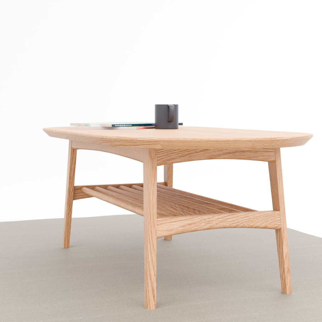 ローテーブルとカーペット【3Dモデル】Coffee Table & Rug Set
