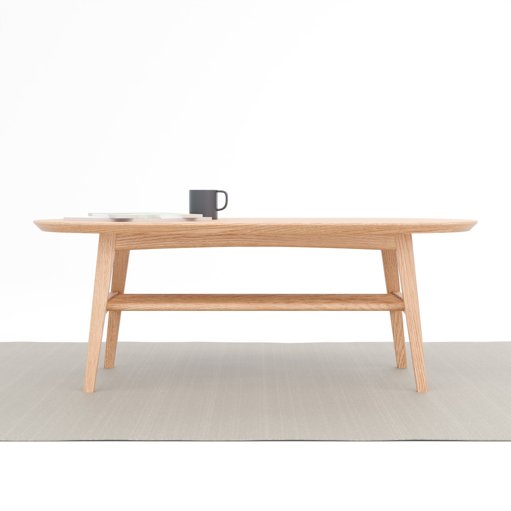 ローテーブルとカーペット【3Dモデル】Coffee Table & Rug Set