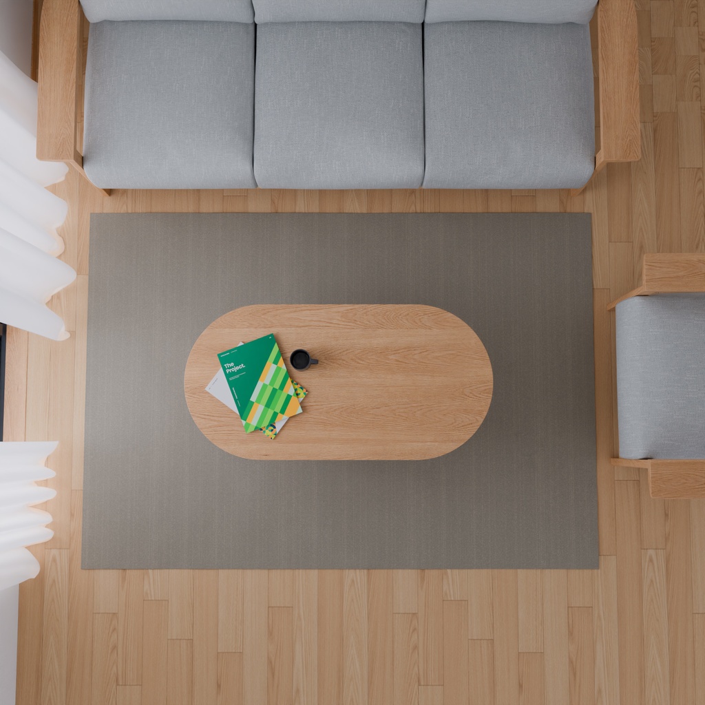 シンプルなリビングセット【3Dモデル】Simple Living Room Set