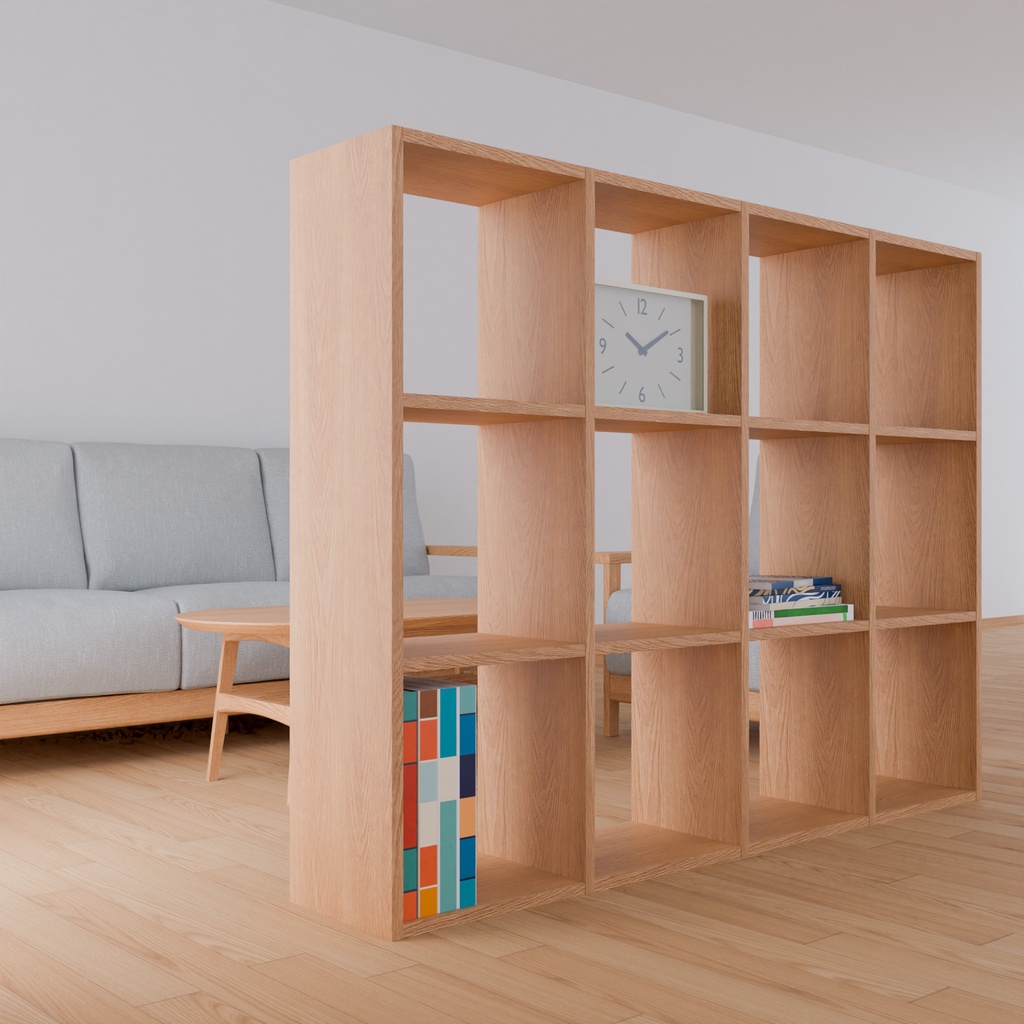 オープンシェルフ【3Dモデル】Open Shelving Unit