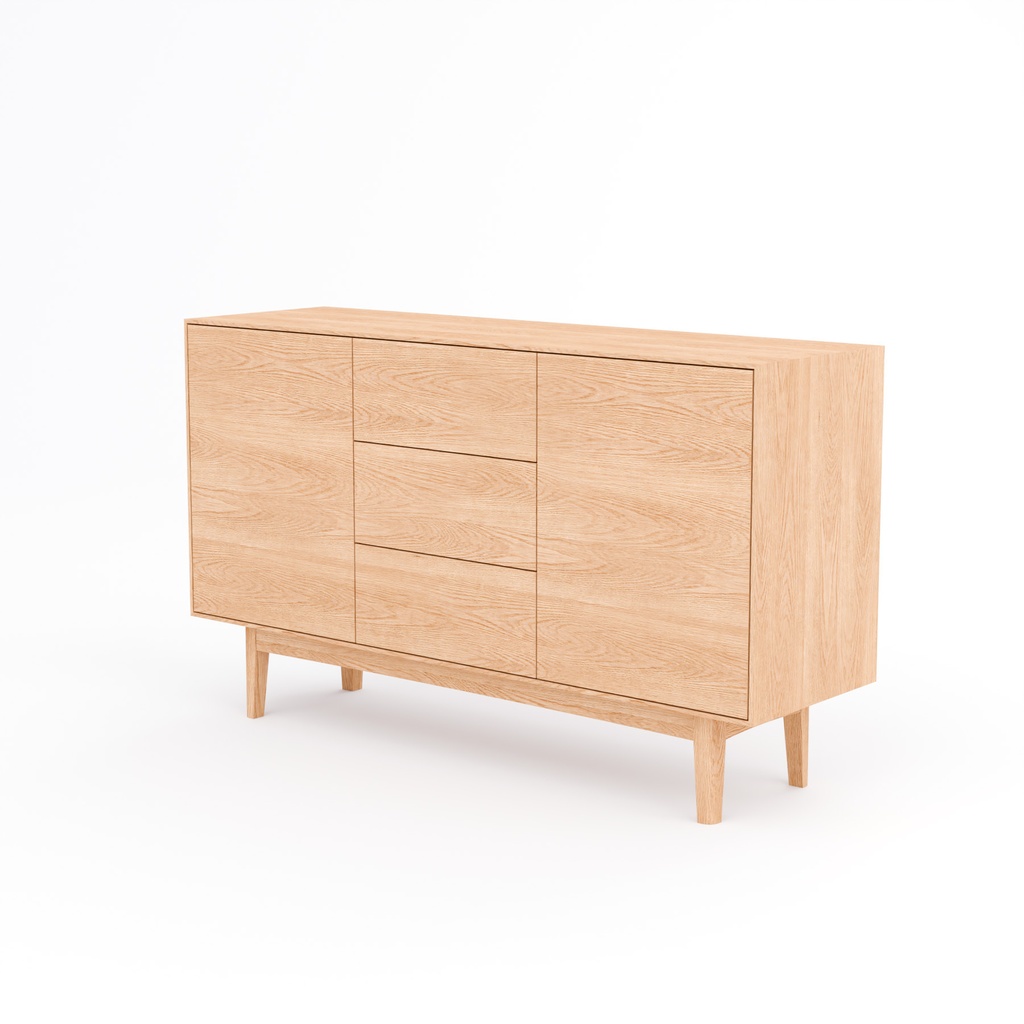 サイドボード【3Dモデル】Wooden Sideboard