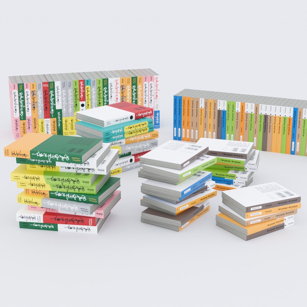 本棚【3Dモデル】Wooden Bookshelf