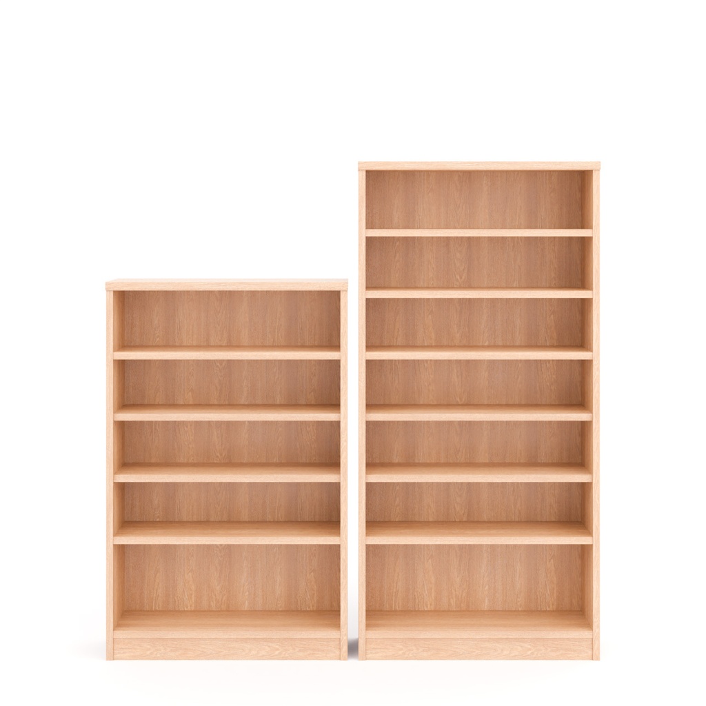 本棚【3Dモデル】Wooden Bookshelf