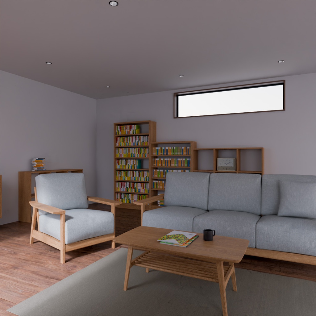 リビングコンプリートセット【3Dモデル】Living Complete Set