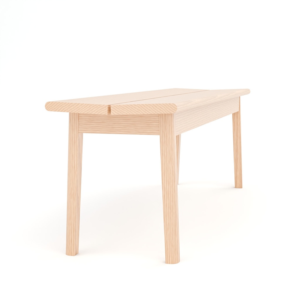 ダイニングテーブルとダイニングチェア、ベンチ【3Dモデル】Dining Table & Chairs with Bench