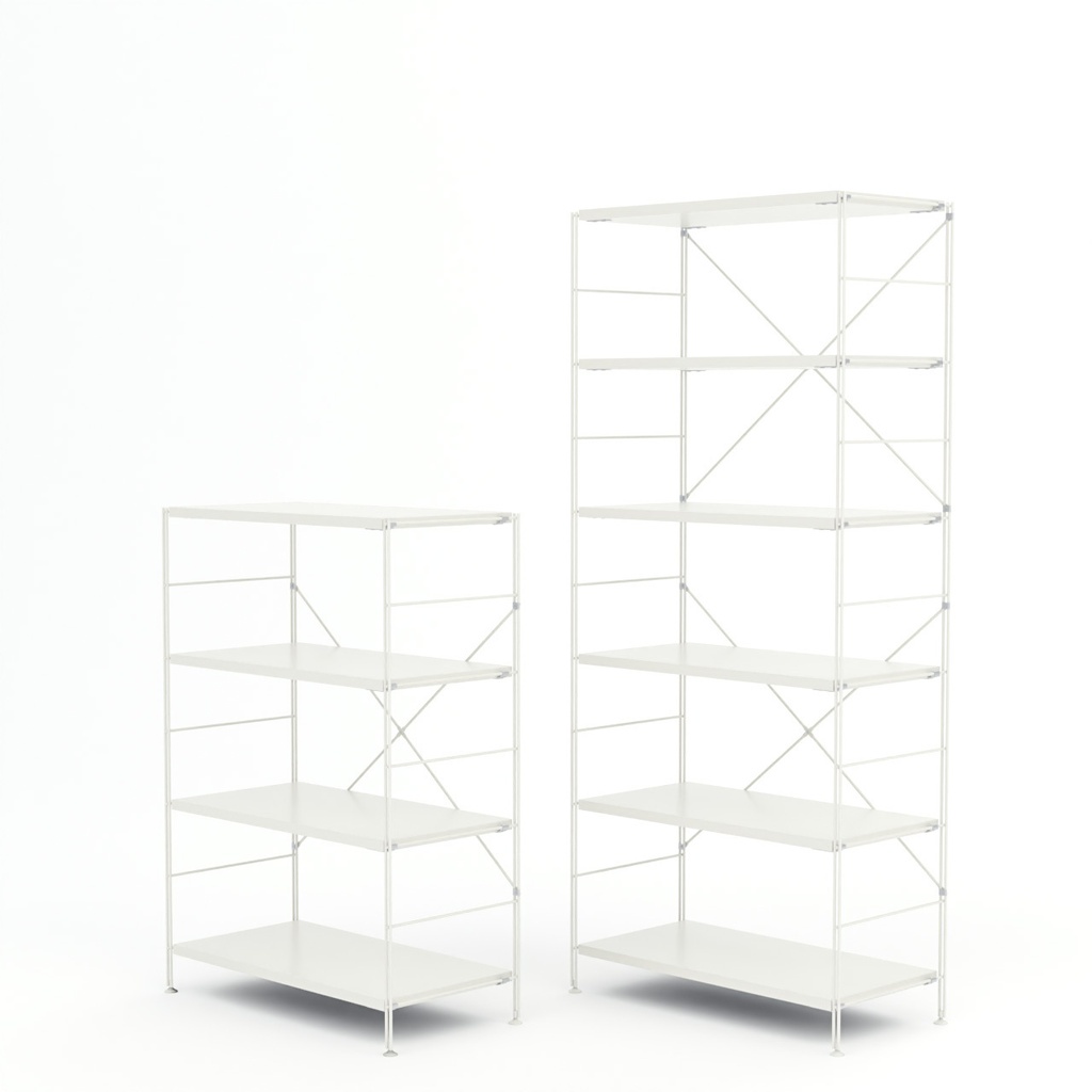 ワイヤーシェルフ【3Dモデル】Wire shelving