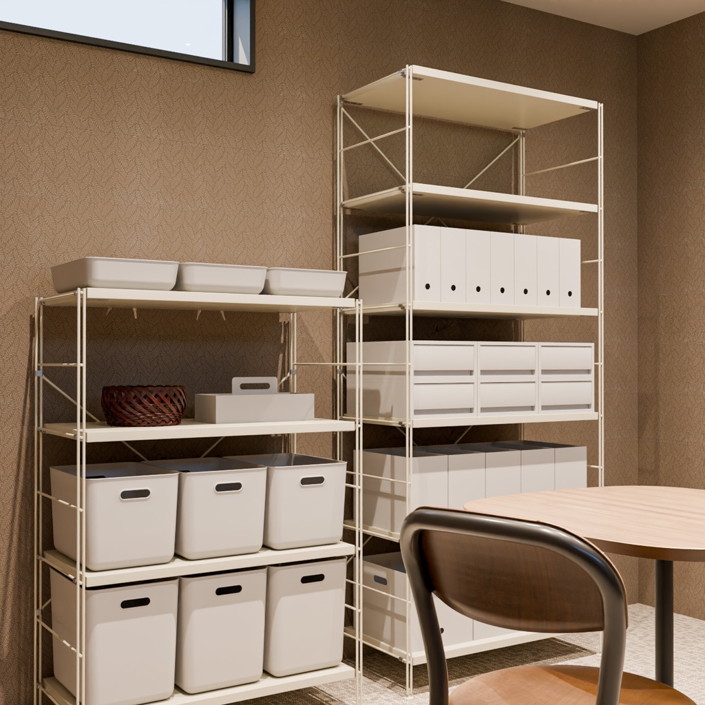 ワイヤーシェルフ【3Dモデル】Wire shelving