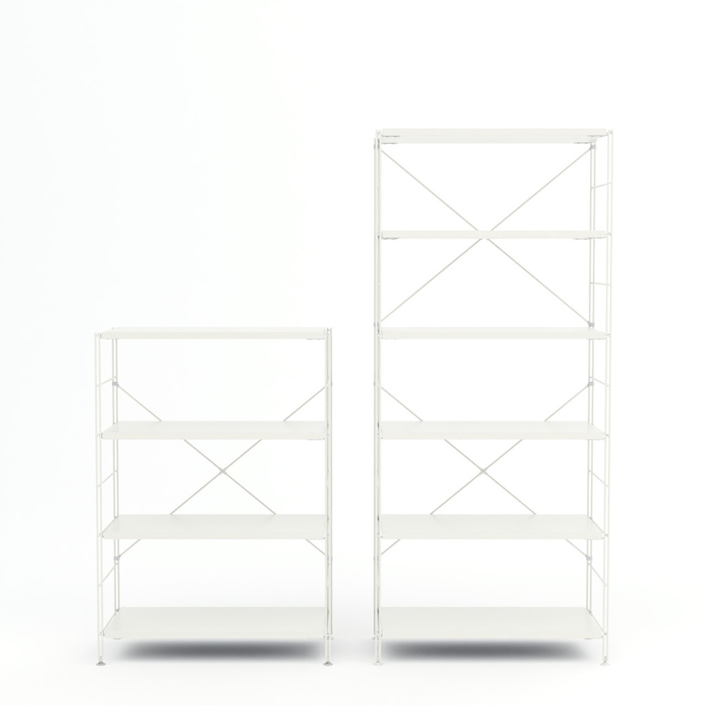 ワイヤーシェルフ【3Dモデル】Wire shelving