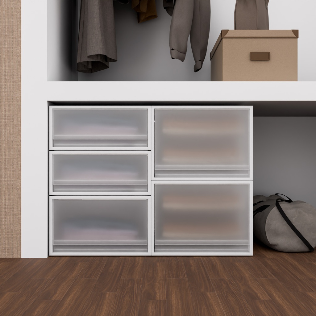 押入れ収納【3Dモデル】closet storage box