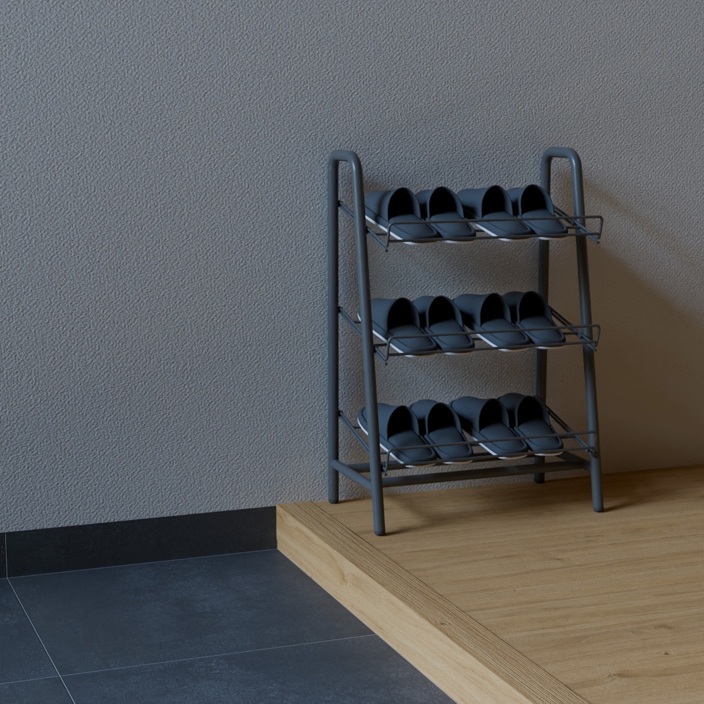 シューズラック【3Dモデル】Shoe rack