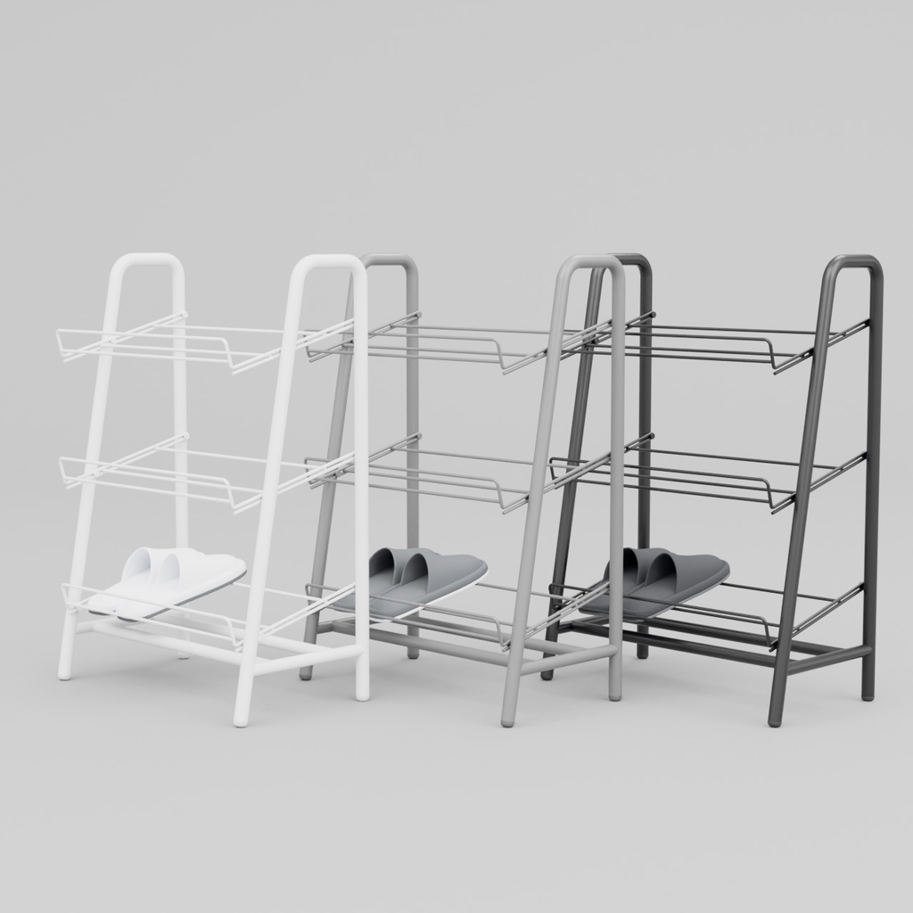 シューズラック【3Dモデル】Shoe rack