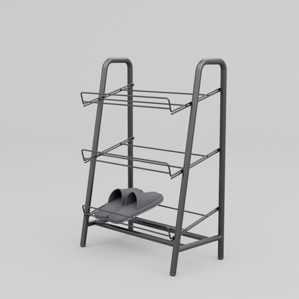 シューズラック【3Dモデル】Shoe rack
