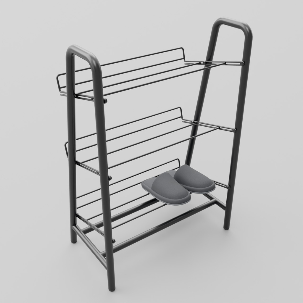 シューズラック【3Dモデル】Shoe rack