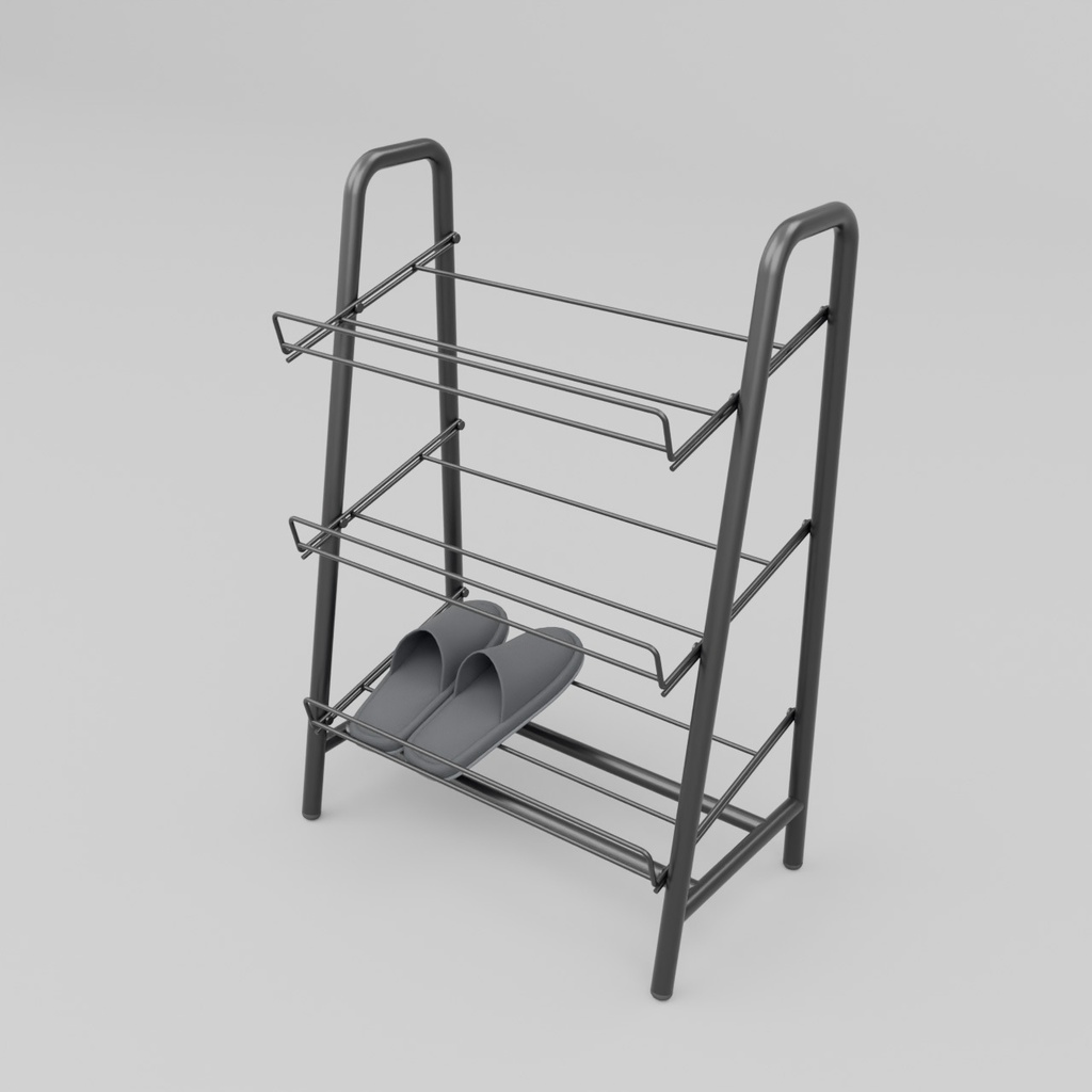 シューズラック【3Dモデル】Shoe rack