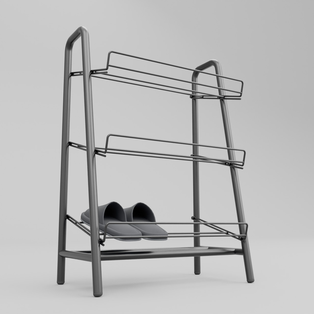 シューズラック【3Dモデル】Shoe rack