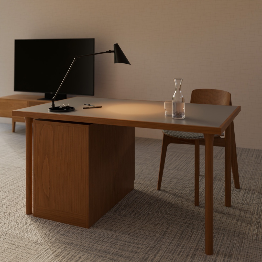 デスクチェアとデスク【3Dモデル】Desk & chair