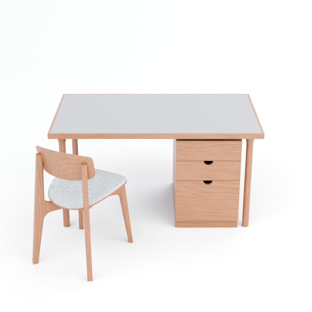 デスクチェアとデスク【3Dモデル】Desk & chair