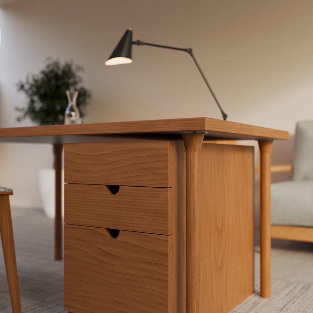 デスクチェアとデスク【3Dモデル】Desk & chair
