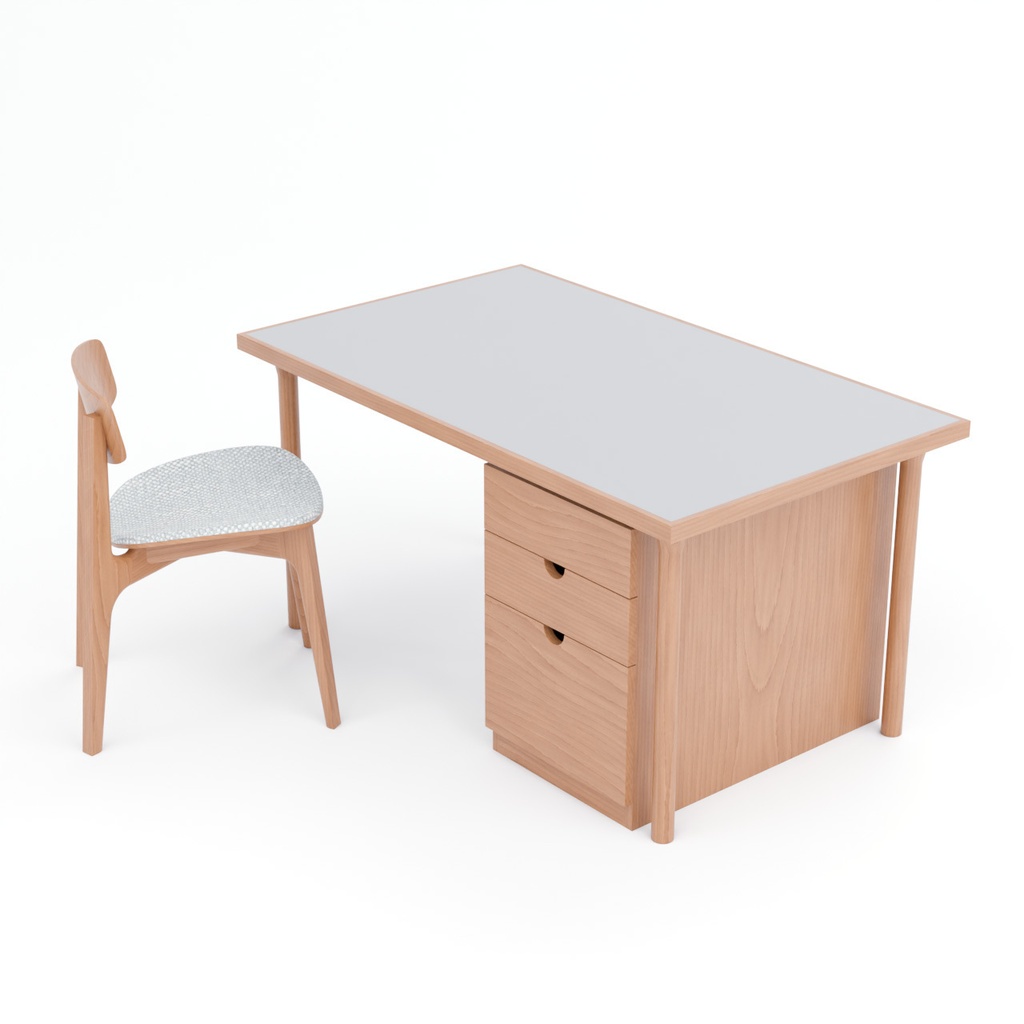 デスクチェアとデスク【3Dモデル】Desk & chair