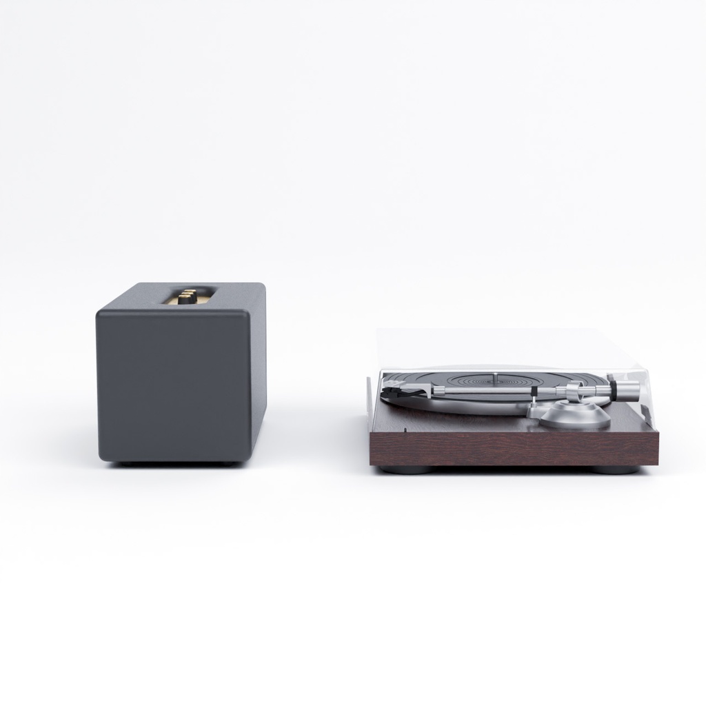 スピーカーとレコードプレーヤー【3Dモデル】Speaker & Record Player