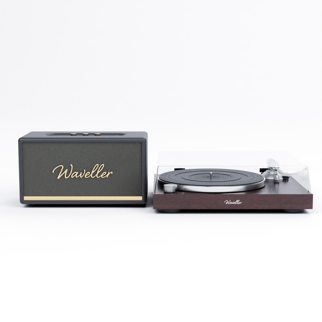 スピーカーとレコードプレーヤー【3Dモデル】Speaker & Record Player