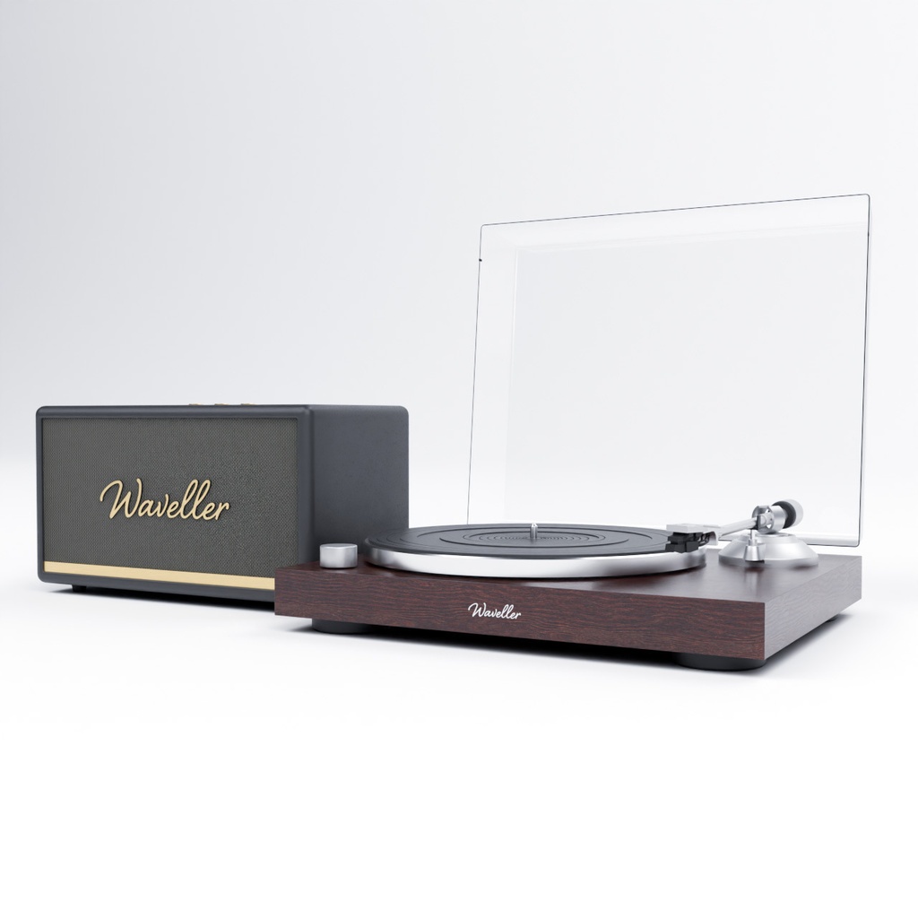 スピーカーとレコードプレーヤー【3Dモデル】Speaker & Record Player