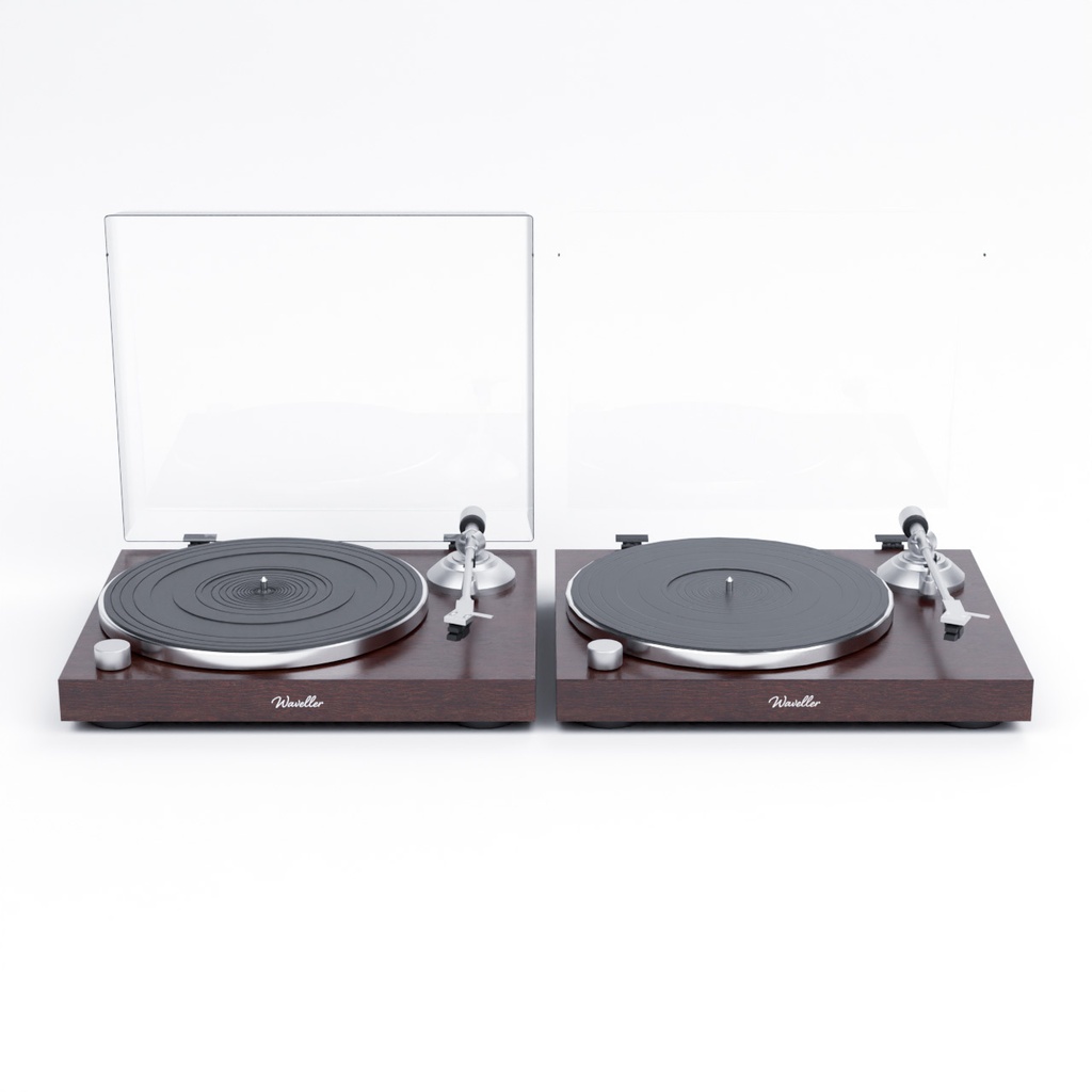 スピーカーとレコードプレーヤー【3Dモデル】Speaker & Record Player