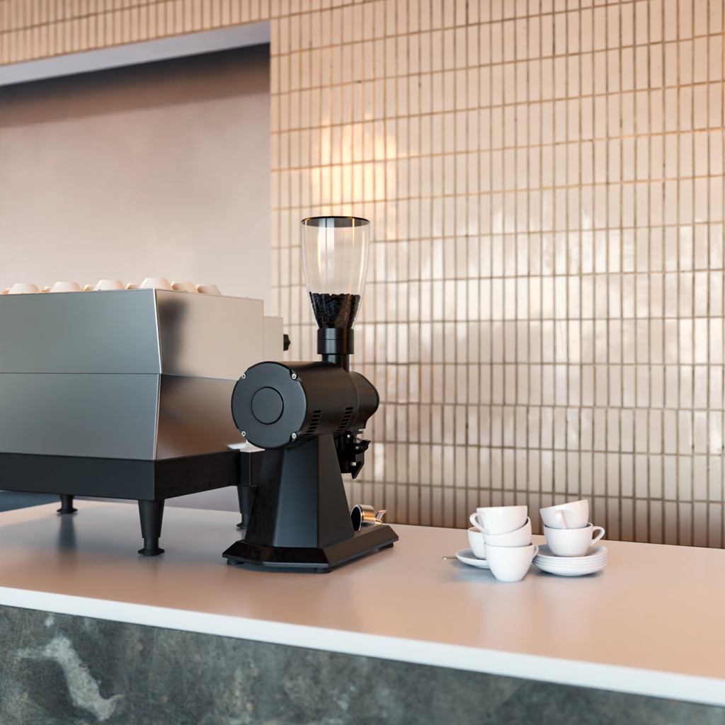 コーヒーグラインダー【3Dモデル】Commercial Coffee Grinder