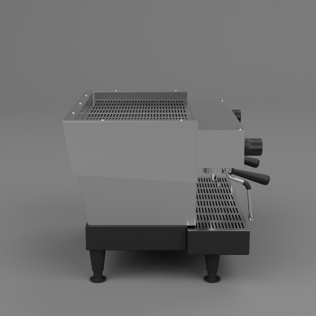 エスプレッソマシン【3Dモデル】Commercial Espresso Machine