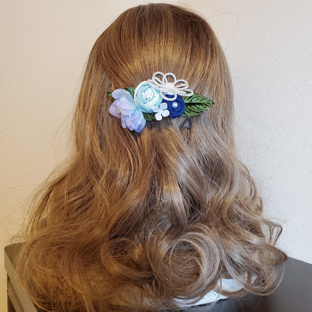 新撰組の玉ばらヘアクリップ