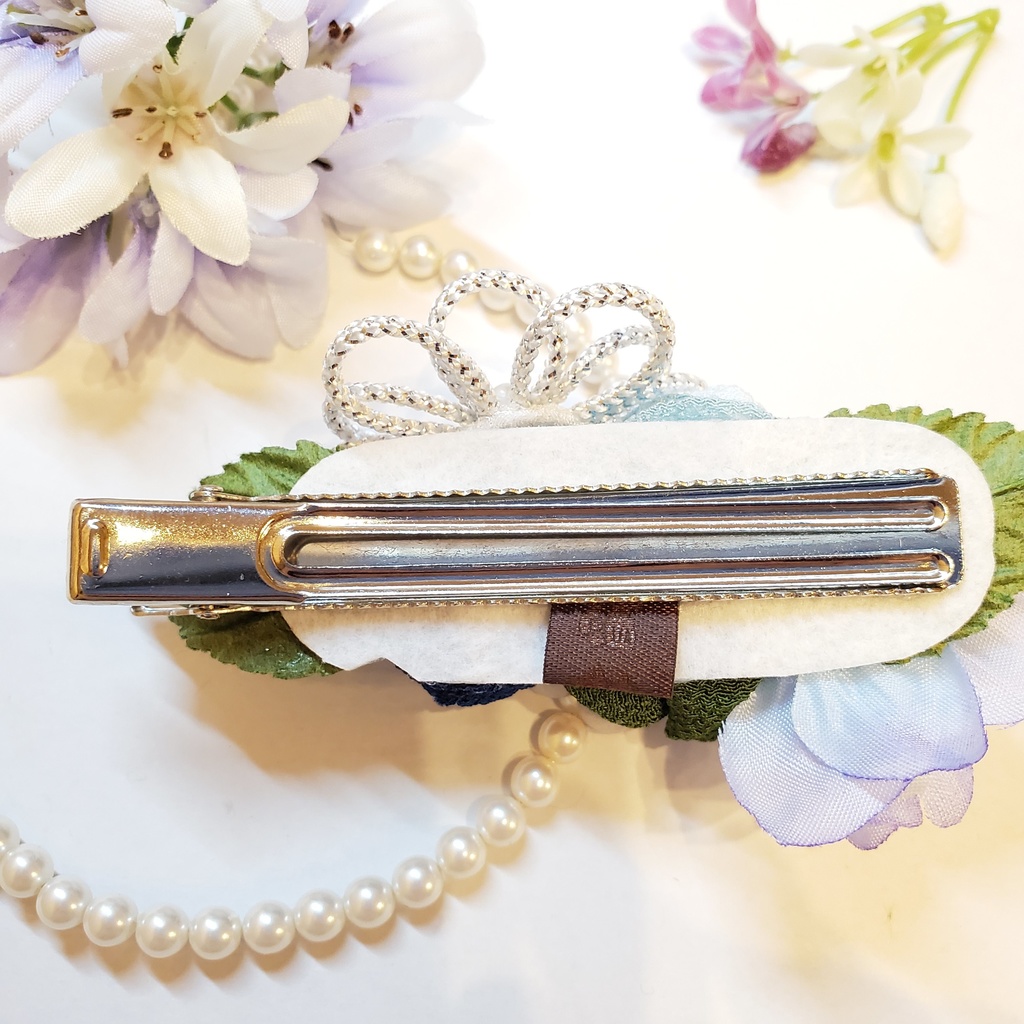 新撰組の玉ばらヘアクリップ