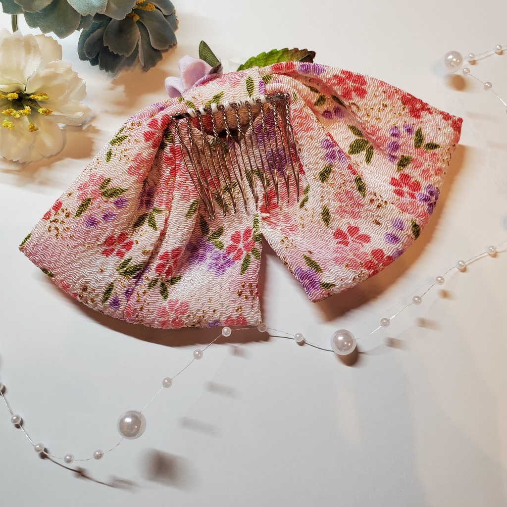 誉桜のヘアコーム