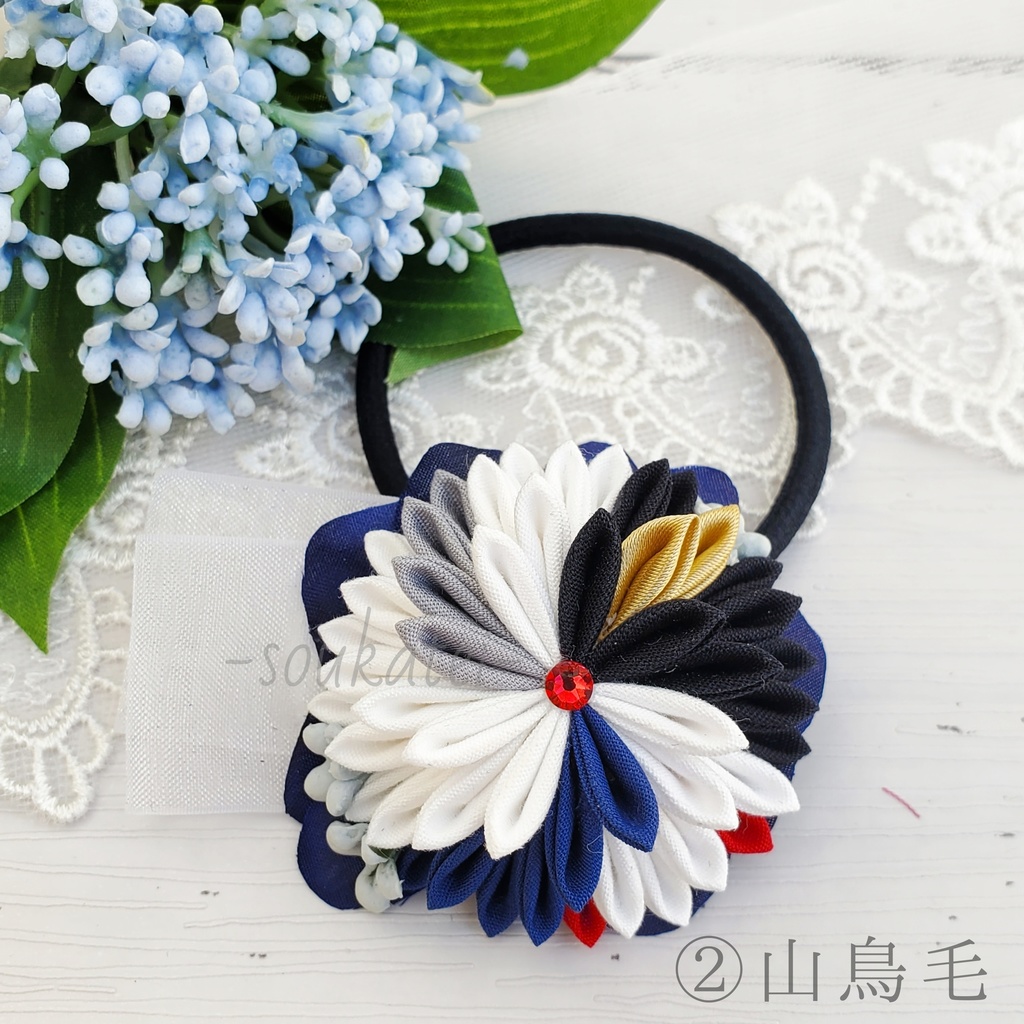 近侍つまみのヘアゴム*一文字*