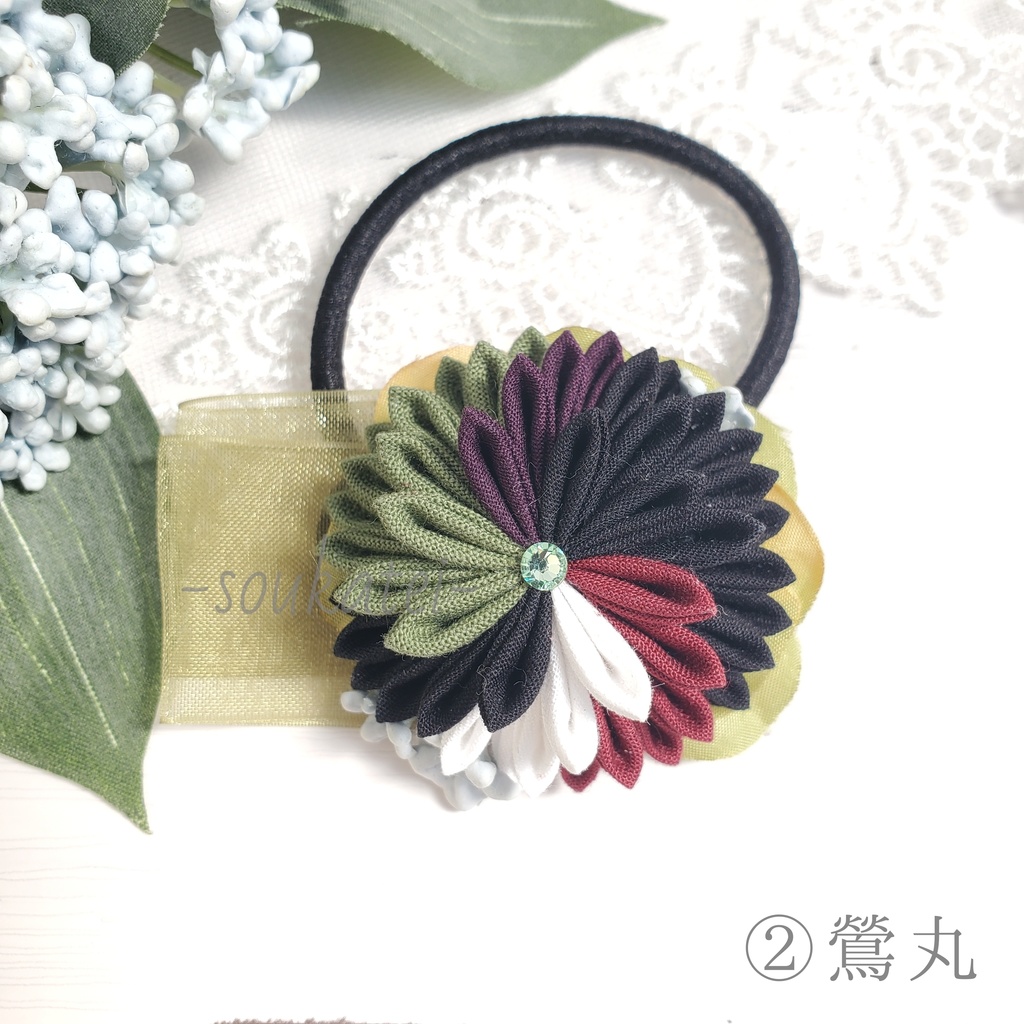 近侍つまみのヘアゴム*古備前*