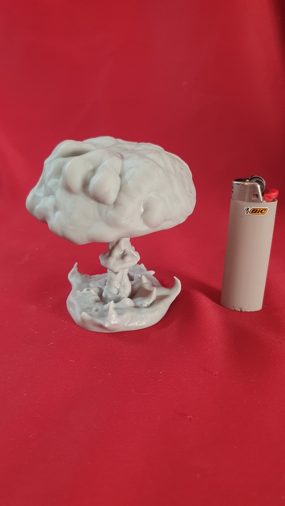 stl file 3d printing wargame nuclear bomb effect