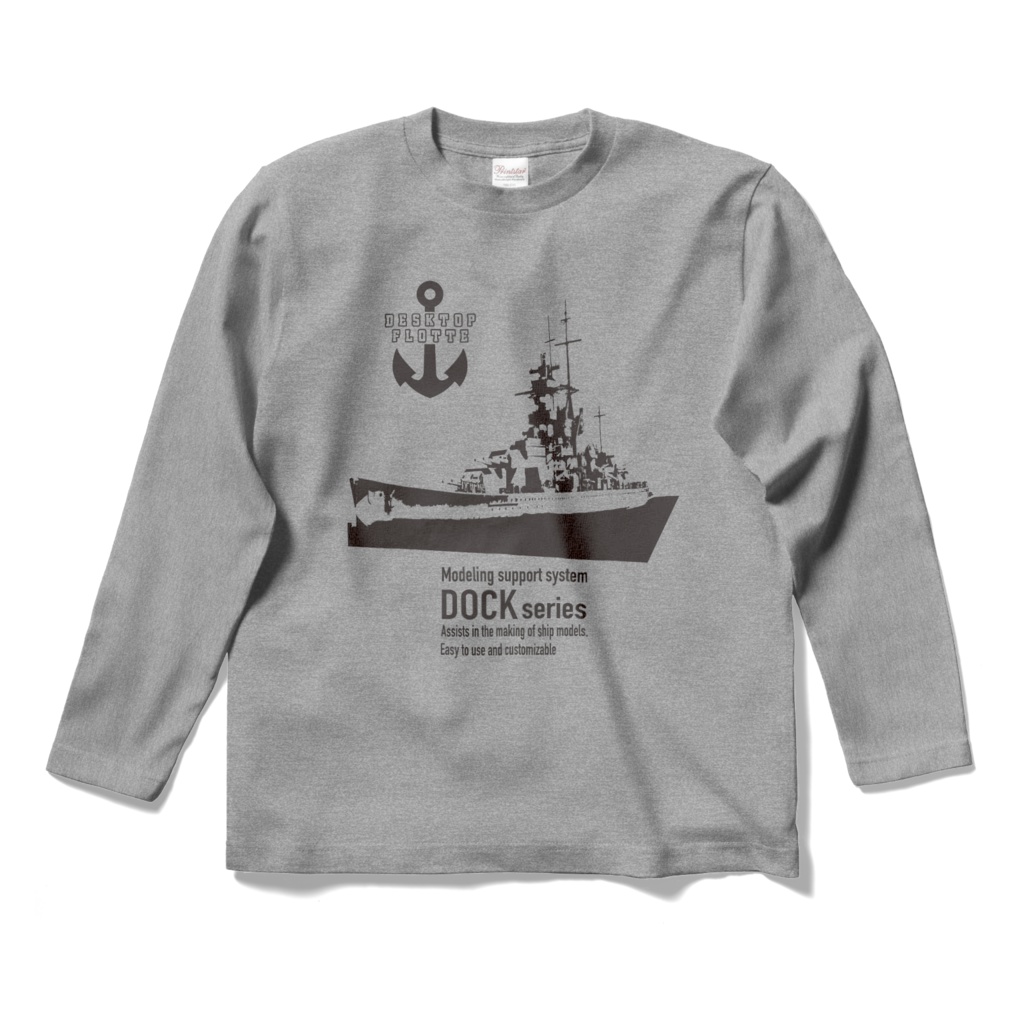 デスクトップフリート　ロングスリーブT