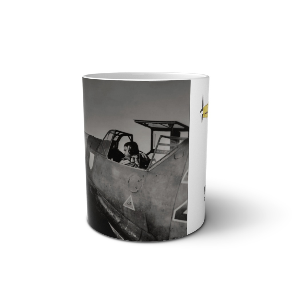 ルフトヴァッフェ マグカップNo.1 メッサーシュミットBf109F-2 Jagdgeschwader 51