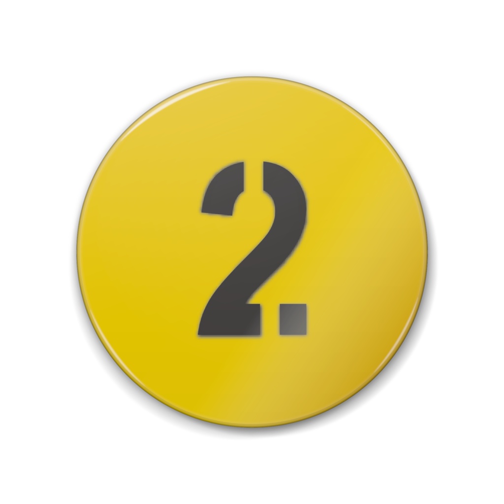 ブリッジプレート　缶バッジ88ミリ